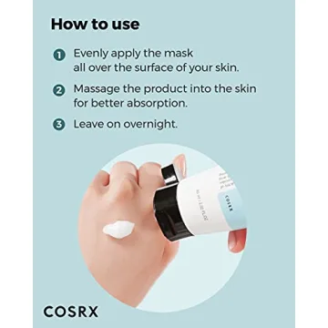 COSRX Overnight Spa Mask with 68% Rice Extract and Niacinamide