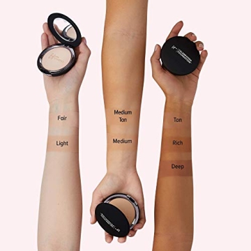 IT Cosmetics Full-Coverage Powder Foundation with Skincare Benefits