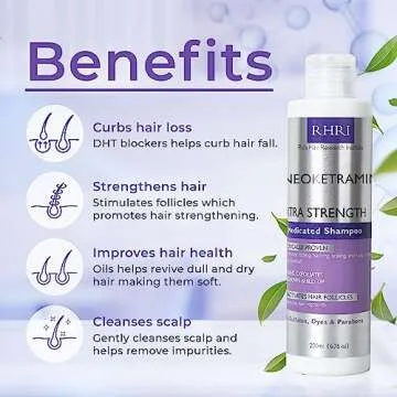 Anti Fungal Shampoo for Men & Women | Anti Dandruff, Medicated, Folliculitis Shampoo for Dry Scalp, Psoriasis, Ringworm | for Itchy, Flaky & Irritated Scalp | No Paraben & Sulphate | w/Dandruff Brush