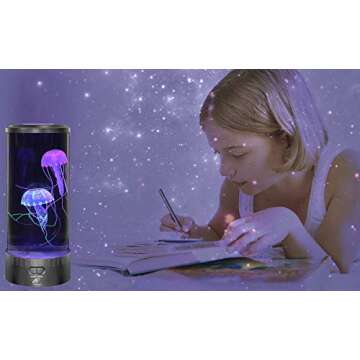 Lightahead LED Jellyfish Aquarium Lamp with Color Changing Effects