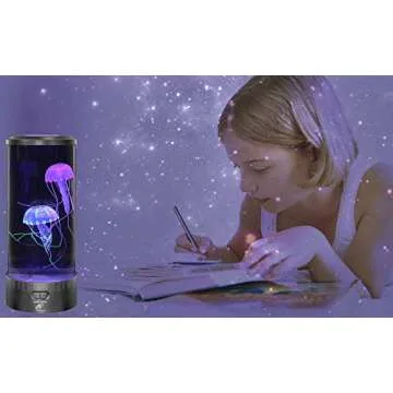Lightahead LED Jellyfish Aquarium Lamp with Color Changing Effects