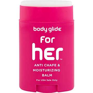 BodyGlide For Her & Outdoor Anti Chafe Balm - 1.5oz Sticks for Comfort