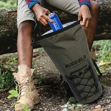 Buffalo Gear 35L Insulated Cooler Backpack Portable Waterproof