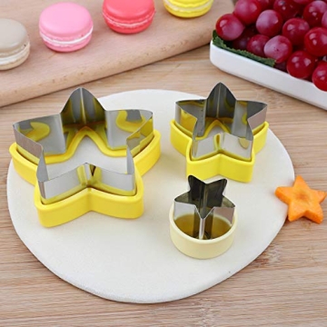 Star Cookie Cutters Set for Creative Baking Fun