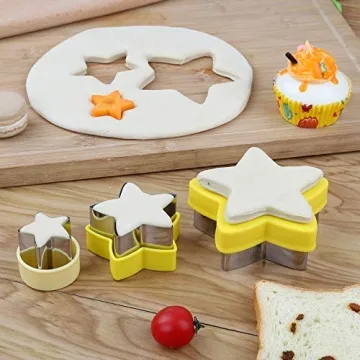Star Cookie Cutters Set for Creative Baking Fun