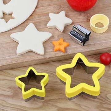 Star Cookie Cutters Set for Creative Baking Fun