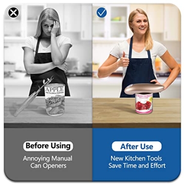 HeaBoom Electric Can Opener for Safe and Easy Use