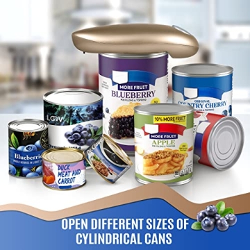 HeaBoom Electric Can Opener for Safe and Easy Use