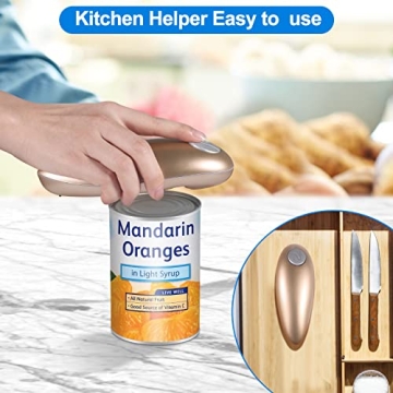HeaBoom Electric Can Opener for Safe and Easy Use