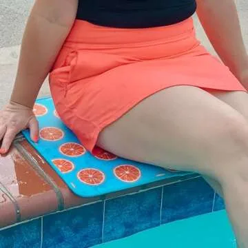 Neoprene Poolside Seating Mat - Stylish & Lightweight
