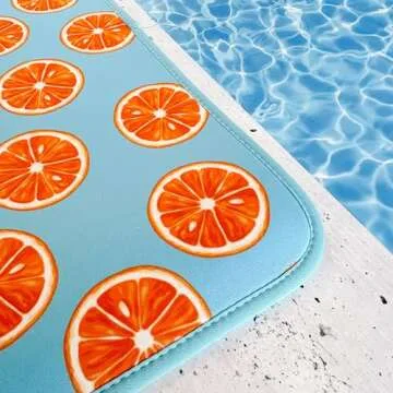 Neoprene Poolside Seating Mat - Stylish & Lightweight