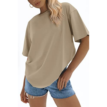 ATHMILE Oversized Women’s Shirt Comfortable Casual Tee