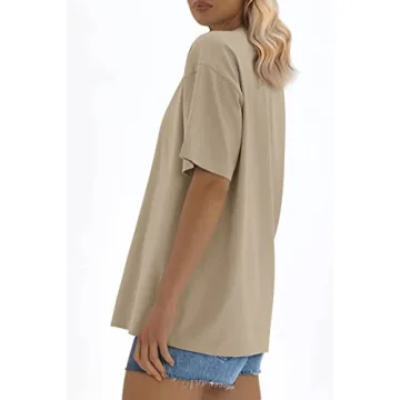 ATHMILE Oversized Women’s Shirt Comfortable Casual Tee