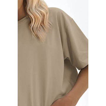 ATHMILE Oversized Women’s Shirt Comfortable Casual Tee