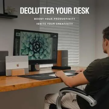 Elegant Adjustable Laptop Stand for Home Office