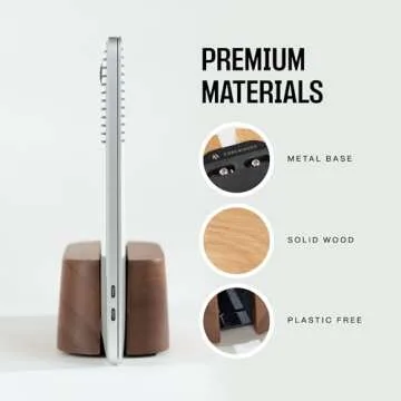 Elegant Adjustable Laptop Stand for Home Office