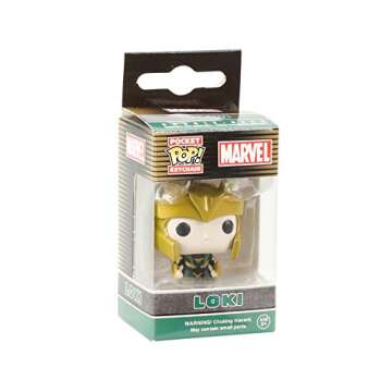 Funko Pocket Marvel - Loki POP Keychain