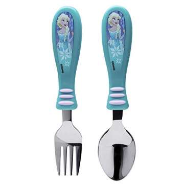 Zak Designs Frozen Kids Dinnerware Set for Mealtime Fun