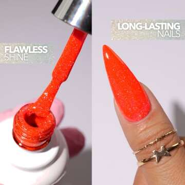 KIARA SKY DiamondFX Flash Polish | Holographic Nail Gel