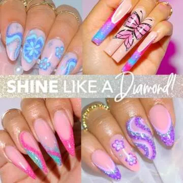 KIARA SKY DiamondFX Flash Polish | Holographic Nail Gel