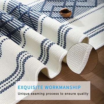 LUFEIJIASHI Elegant Heat Resistant Placemats Set of 6