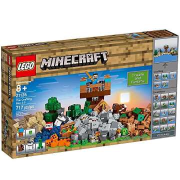LEGO Minecraft The Crafting Box 2.0 Kit 717 Pieces
