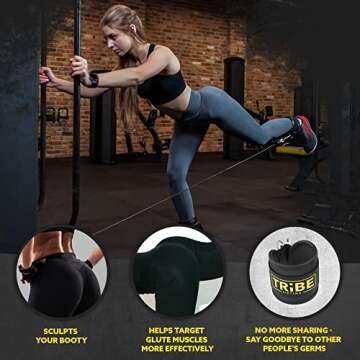 Durable Fabric Resistance Bands Set for All Ages