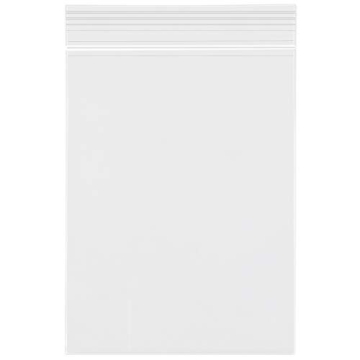 3''x 4'', (Pack of 100) Small Clear Poly Zipper Bags Reclosable Zipper lock Storage Plastic Bags for...