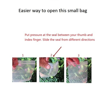 Cambiar 3x4 Small Zipper Bags Durable Reusable Versatile