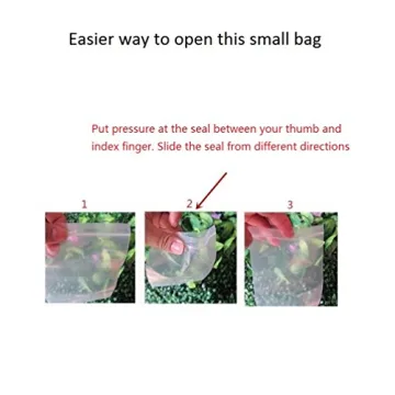 Cambiar 3x4 Small Zipper Bags Durable Reusable Versatile
