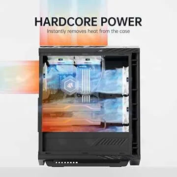 AsiaHorse FS-9002 Pro 120mm RGB Case Fan, 26 LED ARGB and Double LED Lingting Loops, 800-1800rpm Pwm Case Fan with Motherboard Sync/Analog Controller(9 Pack, White)