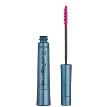 L'Oreal Paris Makeup Original Telescopic Lengthening Mascara, Waterproof Black