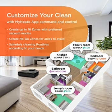 Neato D9 Intelligent Robot Vacuum for Effortless Home Cleaning