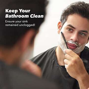 Equinox Beard Bib - Waterproof Beard Hair Catcher for Men