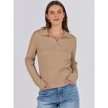 Cable Knit Sweater for Women | Stylish Fall Essential