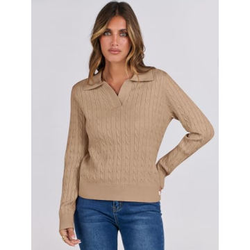 Cable Knit Sweater for Women | Stylish Fall Essential