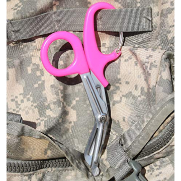 Trauma Shears - Stainless Steel Medical Scissors with Carabiner