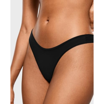 INLYRIC Women's Inbarely Soft Thong 3 Pack for Comfort