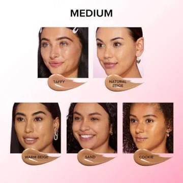 Too Faced Born This Way Super Coverage Multi-Use Concealer | Full Coverage, Oil Free, Long Lasting + Hydrating, Full Size, 0.46 Fl Oz, Sand