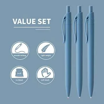 Bulk Deegtran Pens 50 Pack Smooth Writing Blue Ink