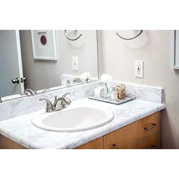 Marble Peel and Stick Wallpaper Granite Wall Paper for Old Furniture Self Adhesive and Removable 17.7 inch x 78.7 inch Marble Contact Paper for Countertops Easy to Apply