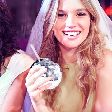 6 Sparkly Disco Ball Cups for Memorable Parties