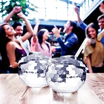 6 Sparkly Disco Ball Cups for Memorable Parties