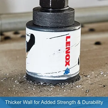 Durable LENOX Hole Saw for Wood, Plastic, and Metal