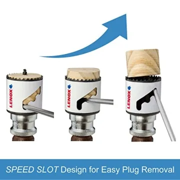 Durable LENOX Hole Saw for Wood, Plastic, and Metal