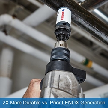 Durable LENOX Hole Saw for Wood, Plastic, and Metal