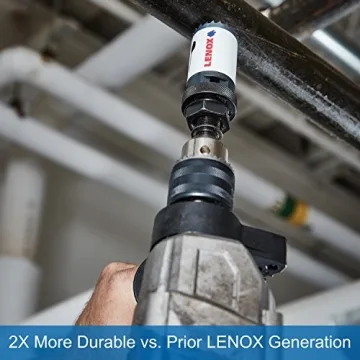 Durable LENOX Hole Saw for Wood, Plastic, and Metal