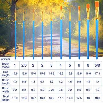 AROIC Acrylic Painting Set, 6 White Palettes and 3 Bags of 30 Brushes, Nylon Brush Head, Suitable for Oil Painting, Watercolor Painting, etc., Perfect Art Painting Set.