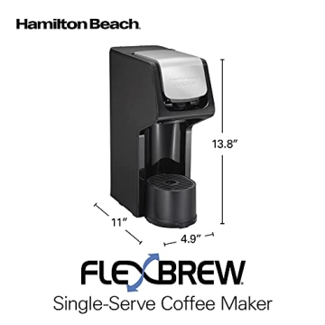 Hamilton Beach FlexBrew Coffee Maker with Pods and Grounds