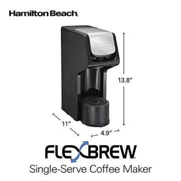 Hamilton Beach FlexBrew Coffee Maker with Pods and Grounds